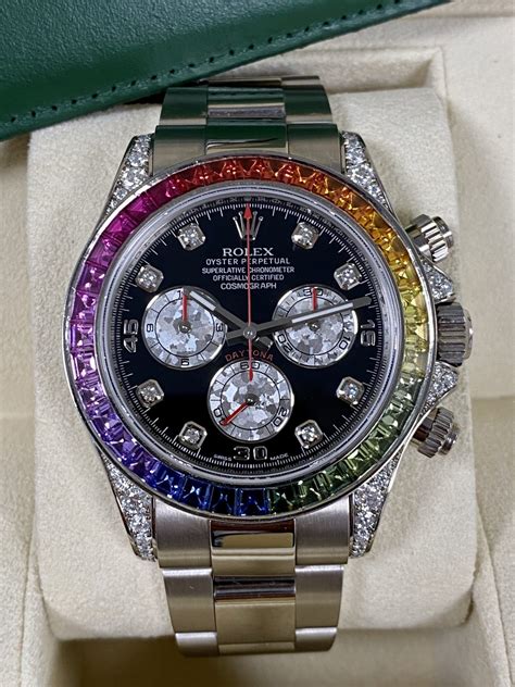 rolex rainbow daytona retail price